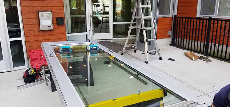 storefront door glass replacement Madera Acres